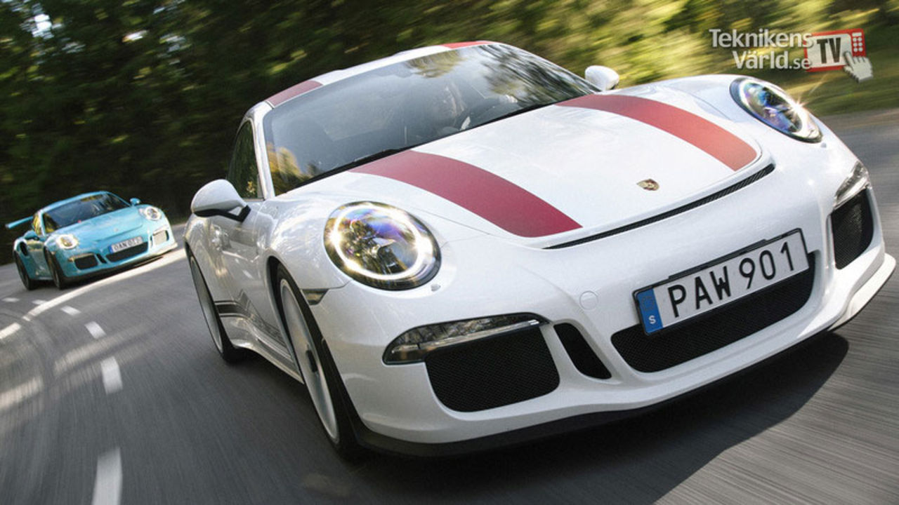 Porsche 911 R vs 911 GT3 RS