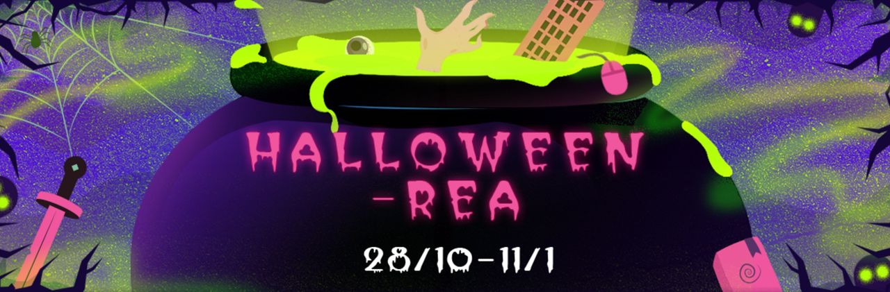 Halloween-rea på Steam