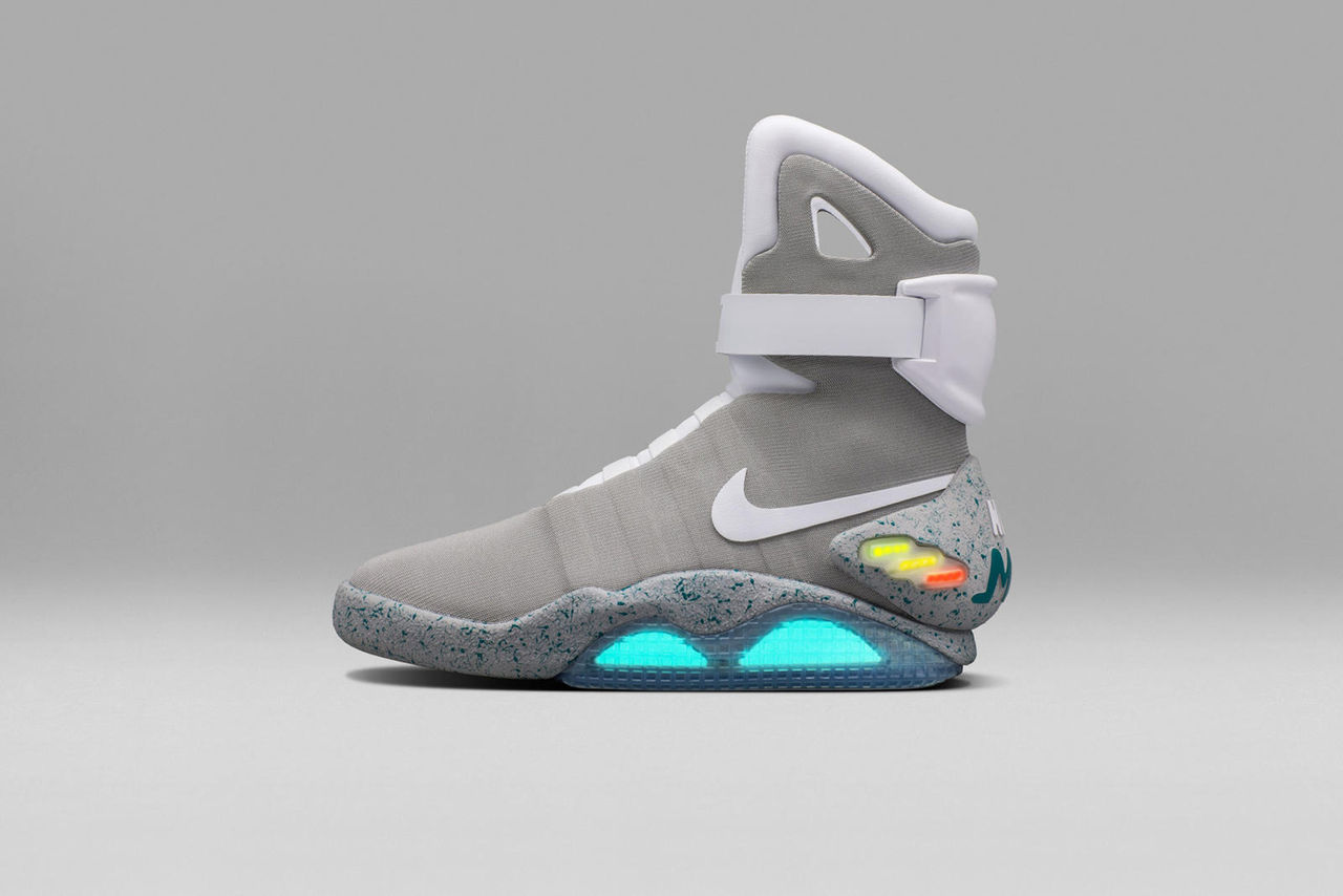 Chris vann ett par Nike Mags