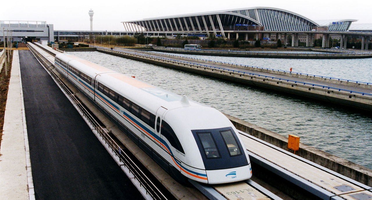 Kina ska bygga maglev-tåg med en topphastighet på 600 km/h