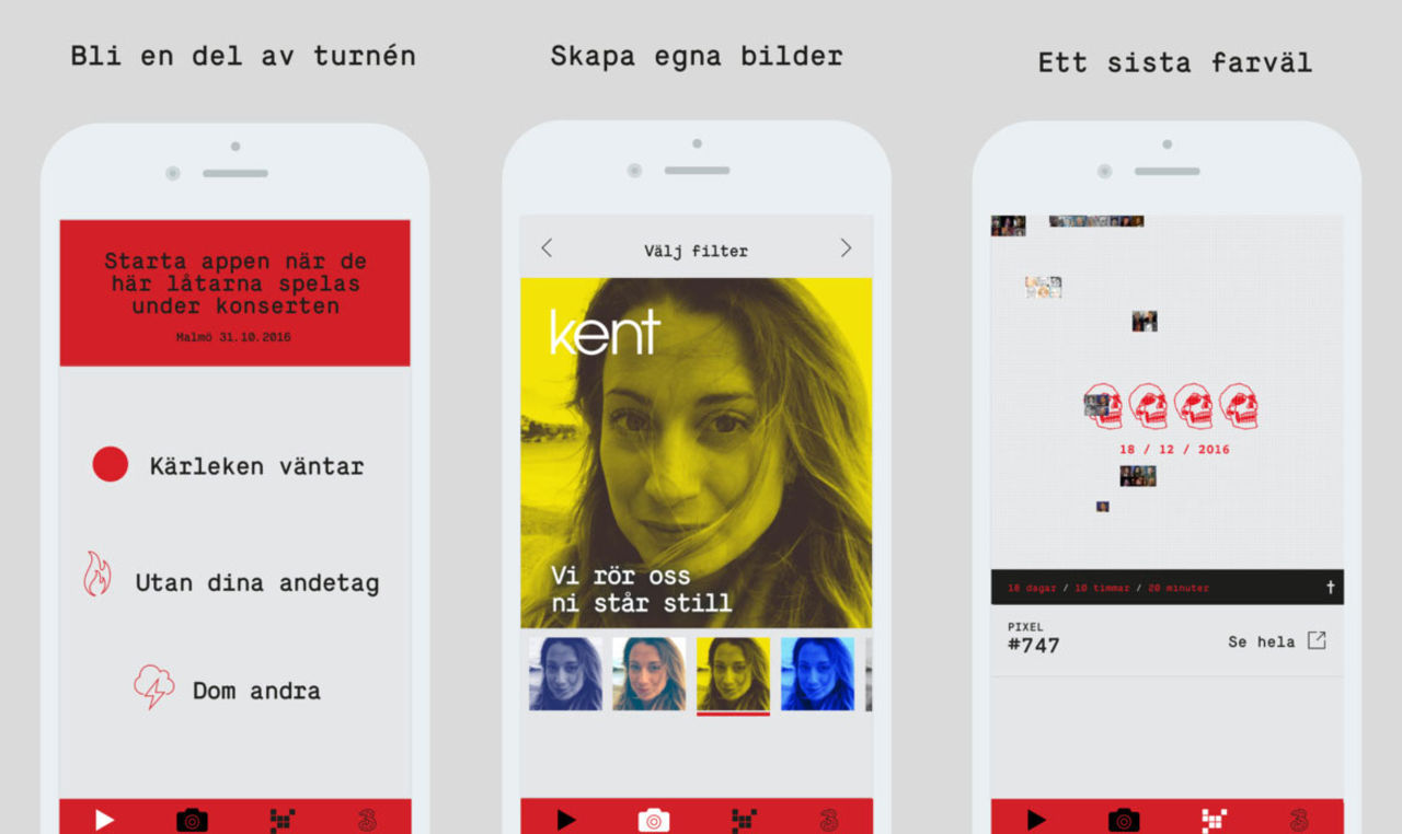 Kent släpper hejdå-app