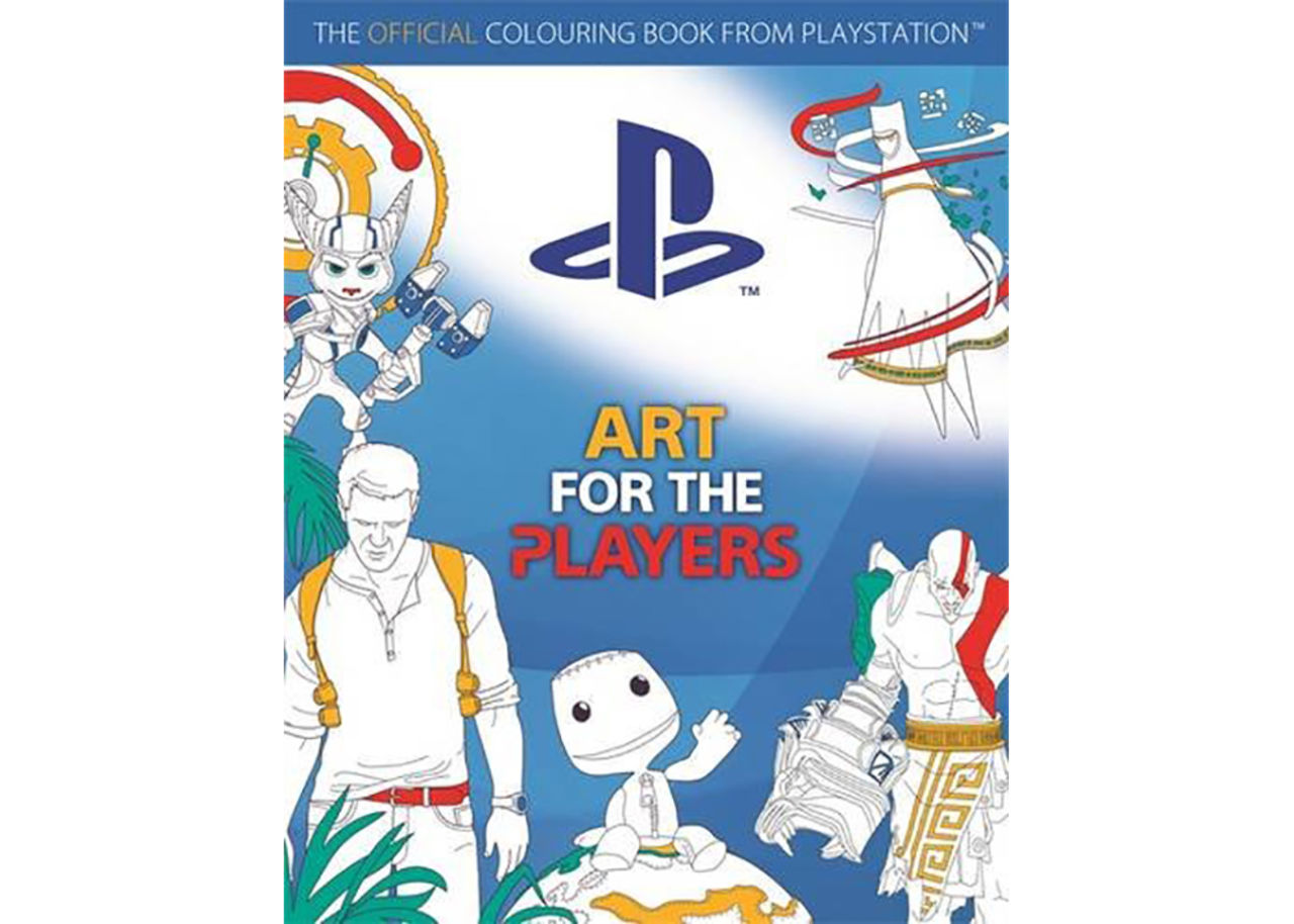Sony släpper färgläggningsbok för PlayStation
