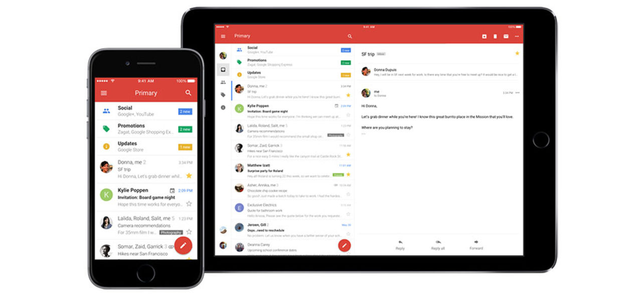 Google uppdaterar Gmail för iOS