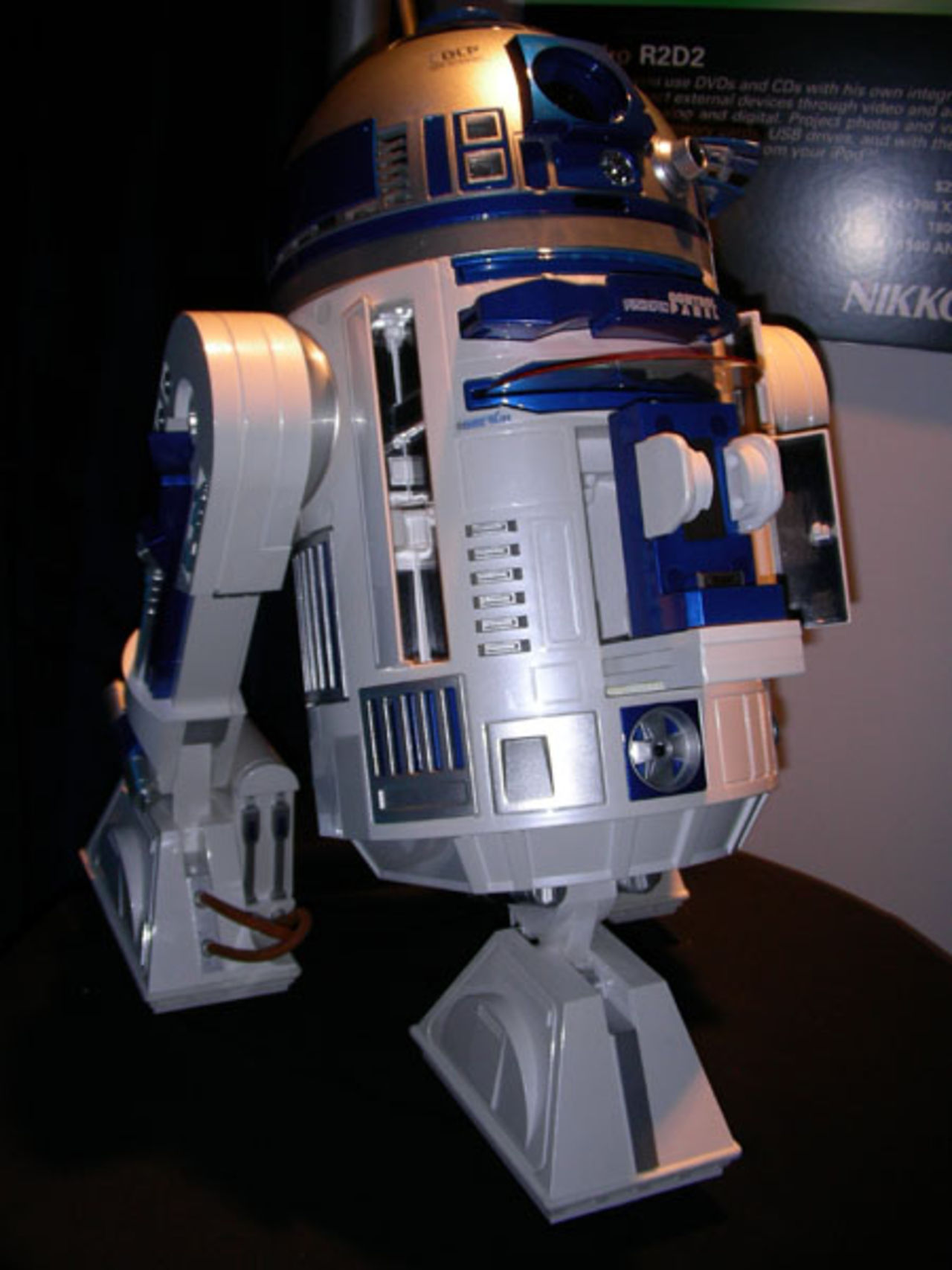 R2D2 som projektor