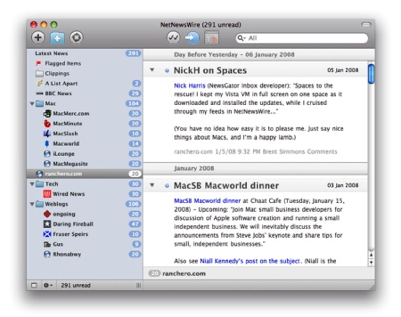 NetNewsWire nu gratis