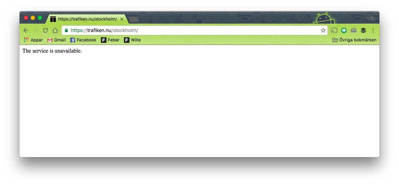 Trafiken.nu ballade ur