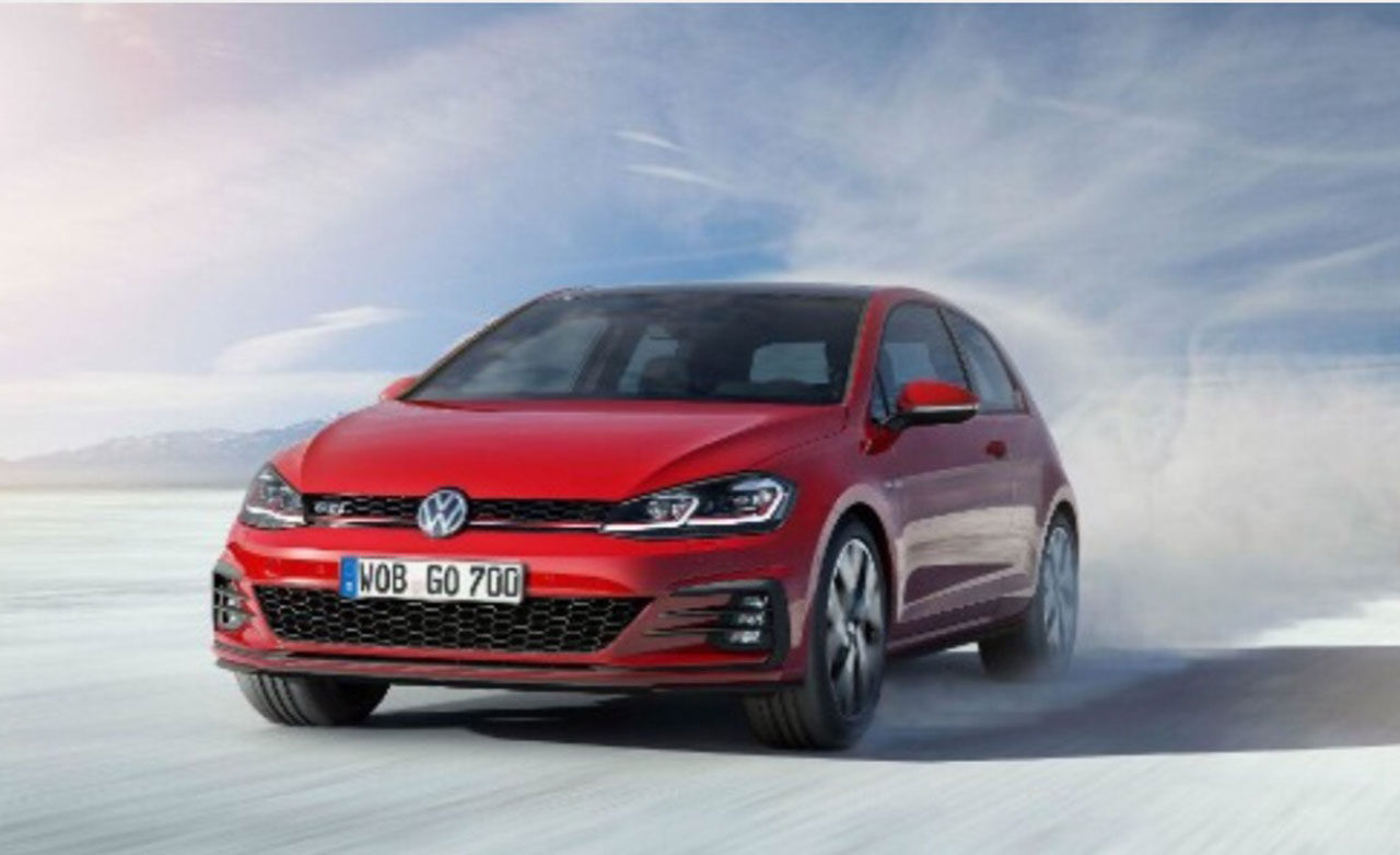 Volkswagens uppdaterade Golf läcker ut