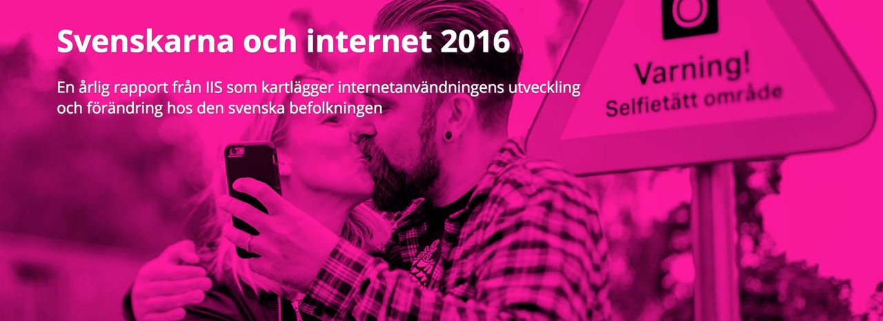 Sverige gillar internet