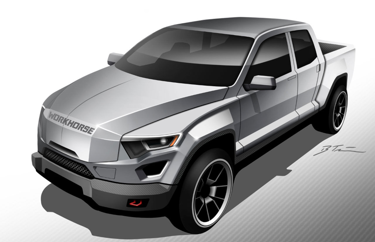 Workhorse W-15 - hybridpickup som dyker upp 2018