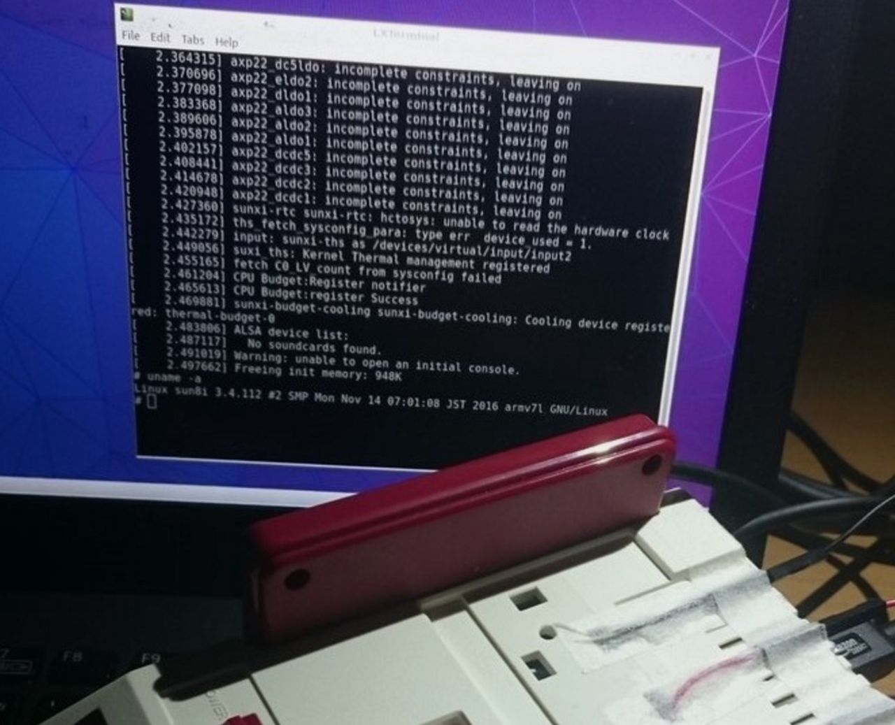 Linux på NES Classic Edition