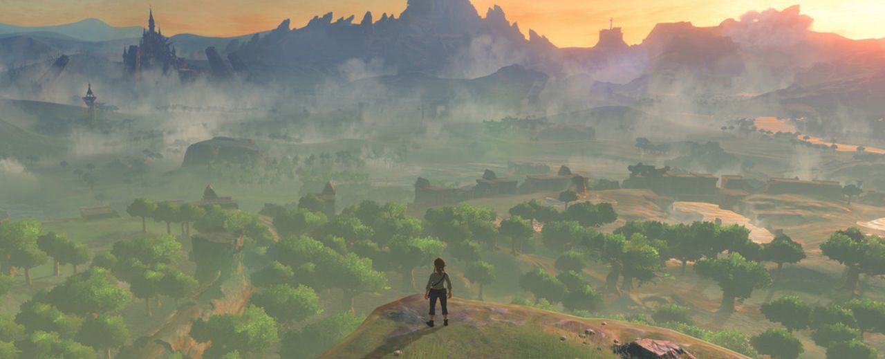 Inget The Legend of Zelda: Breath of the Wild vid Switch-släppet