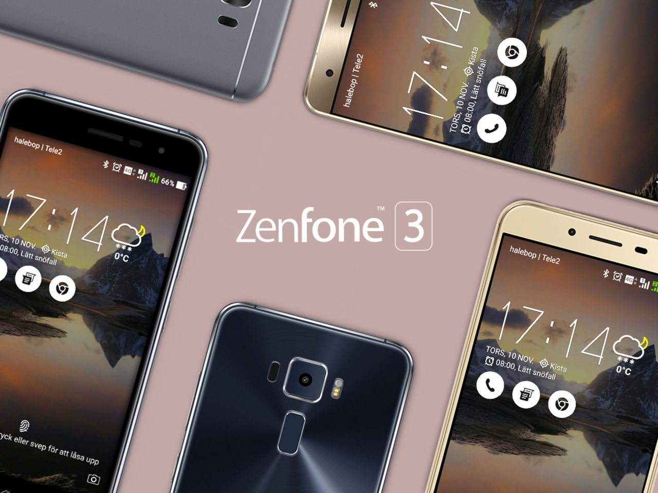 Nu kan du köpa Asus Zenfone 3 i Sverige