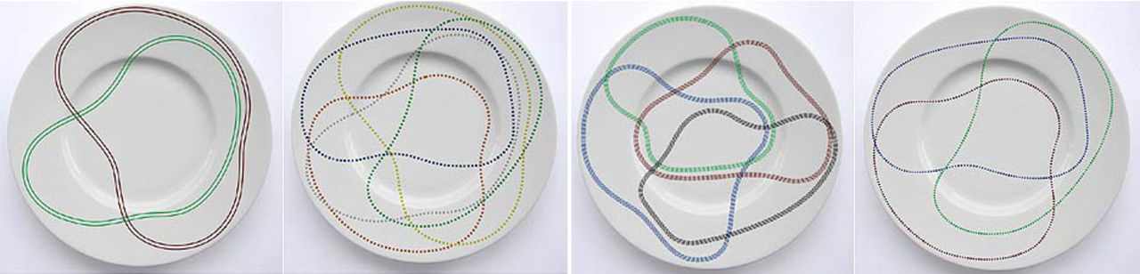 Snygga tallrikar från Pierre Charpin