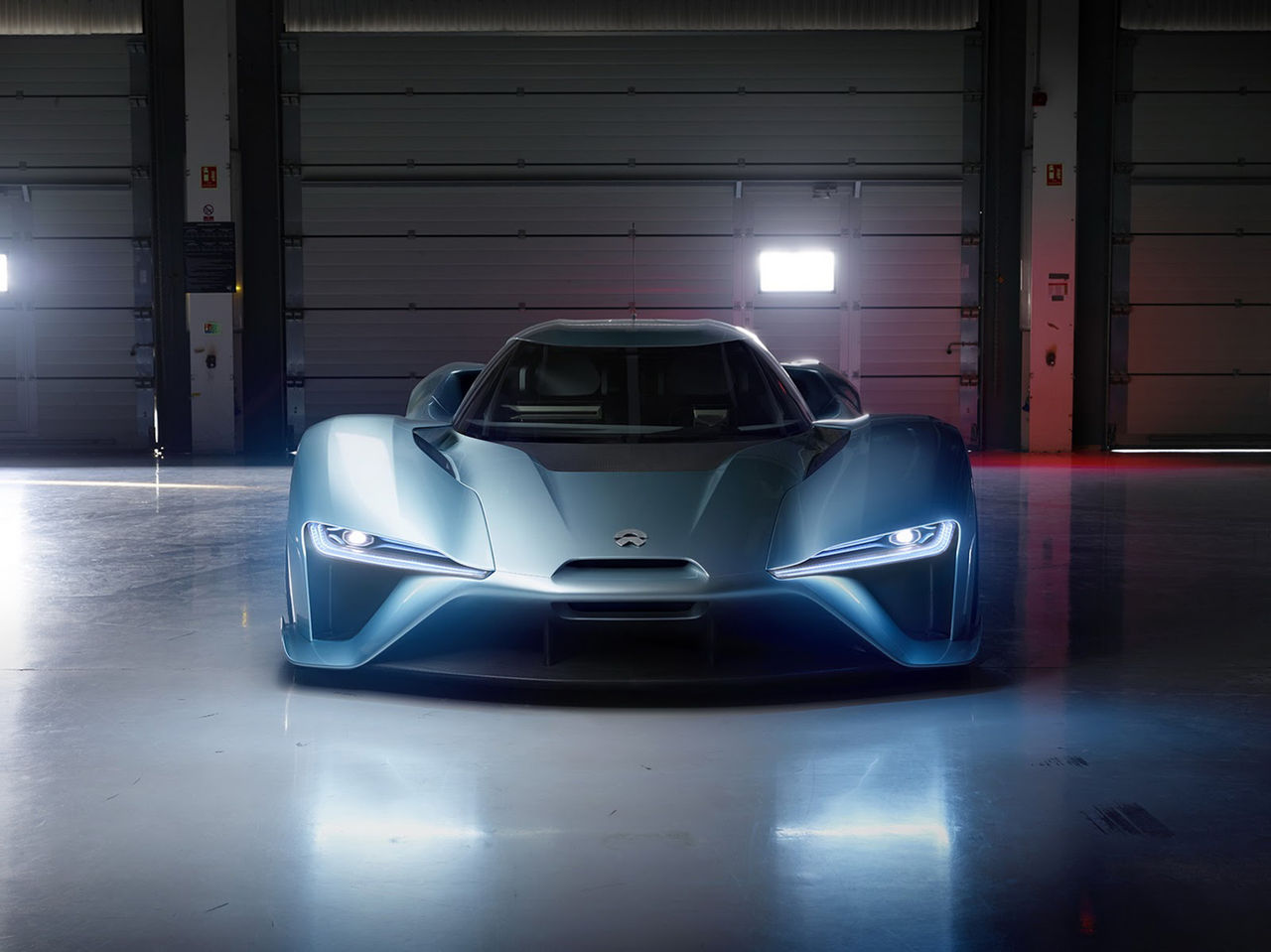 NextEV presenterar den eldrivna superbilen NIO EP9