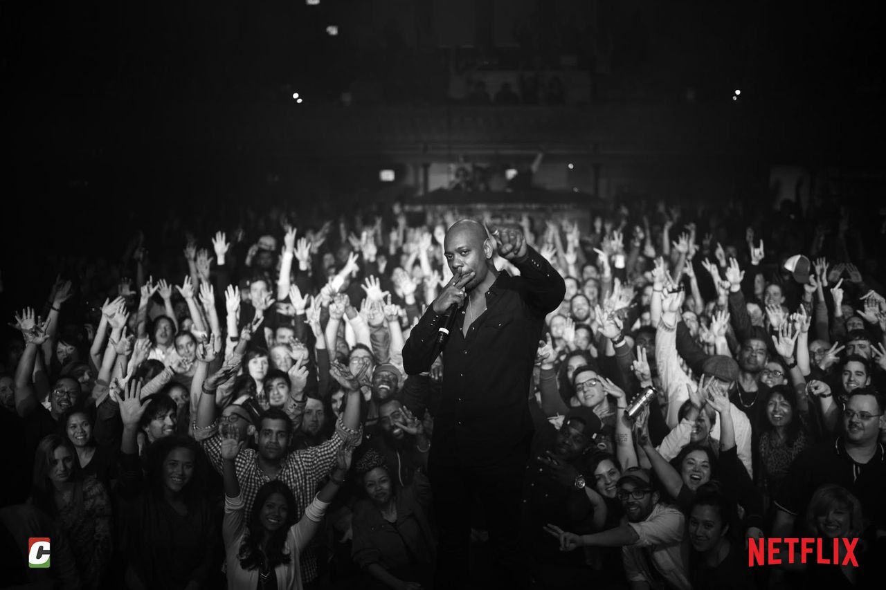 Netflix plockar upp tre humorspecialer med Dave Chappelle