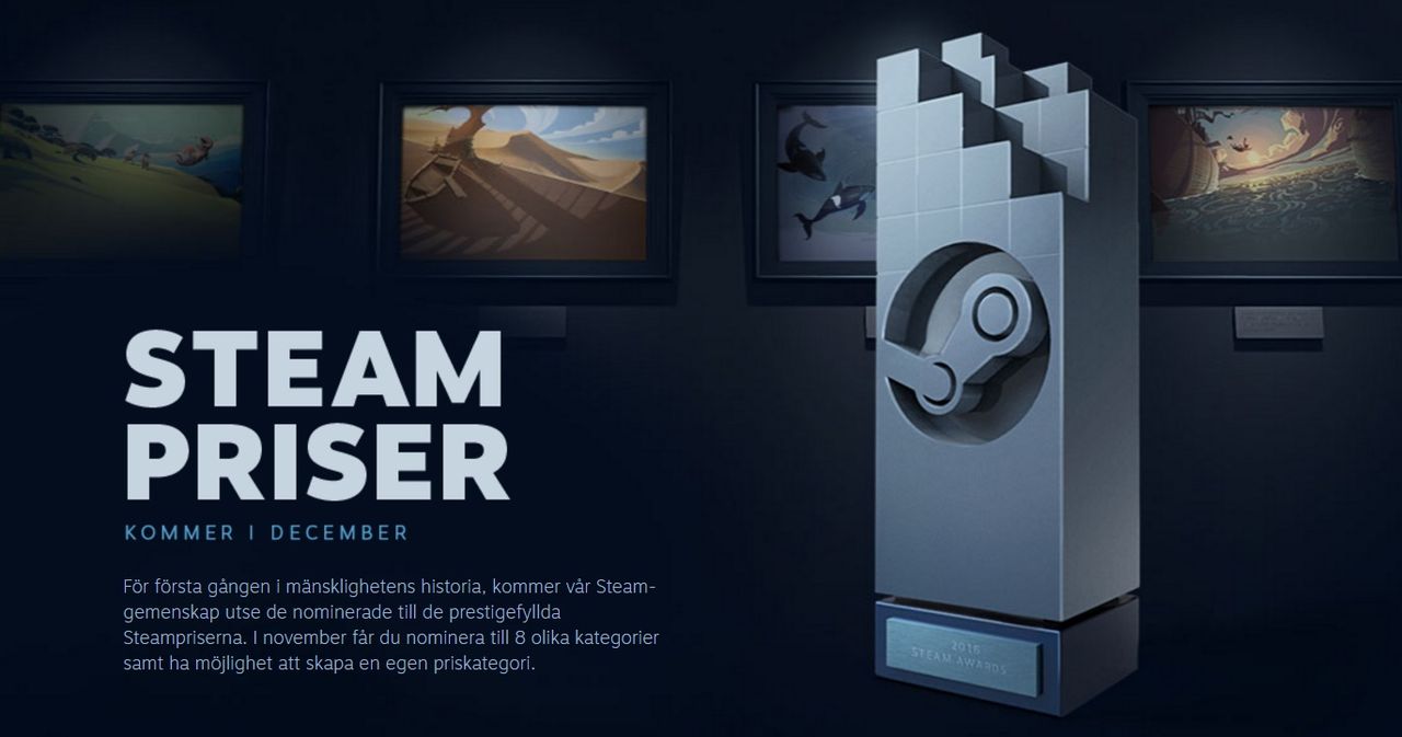 Valve drar igång The Steam Awards