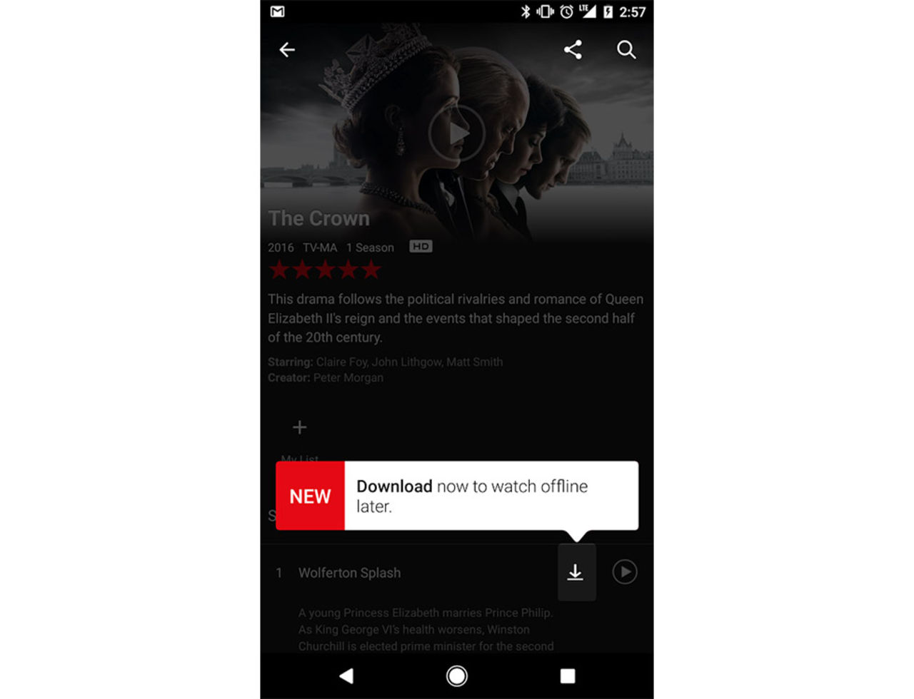 Nu ska det gå att kolla på Netflix offline