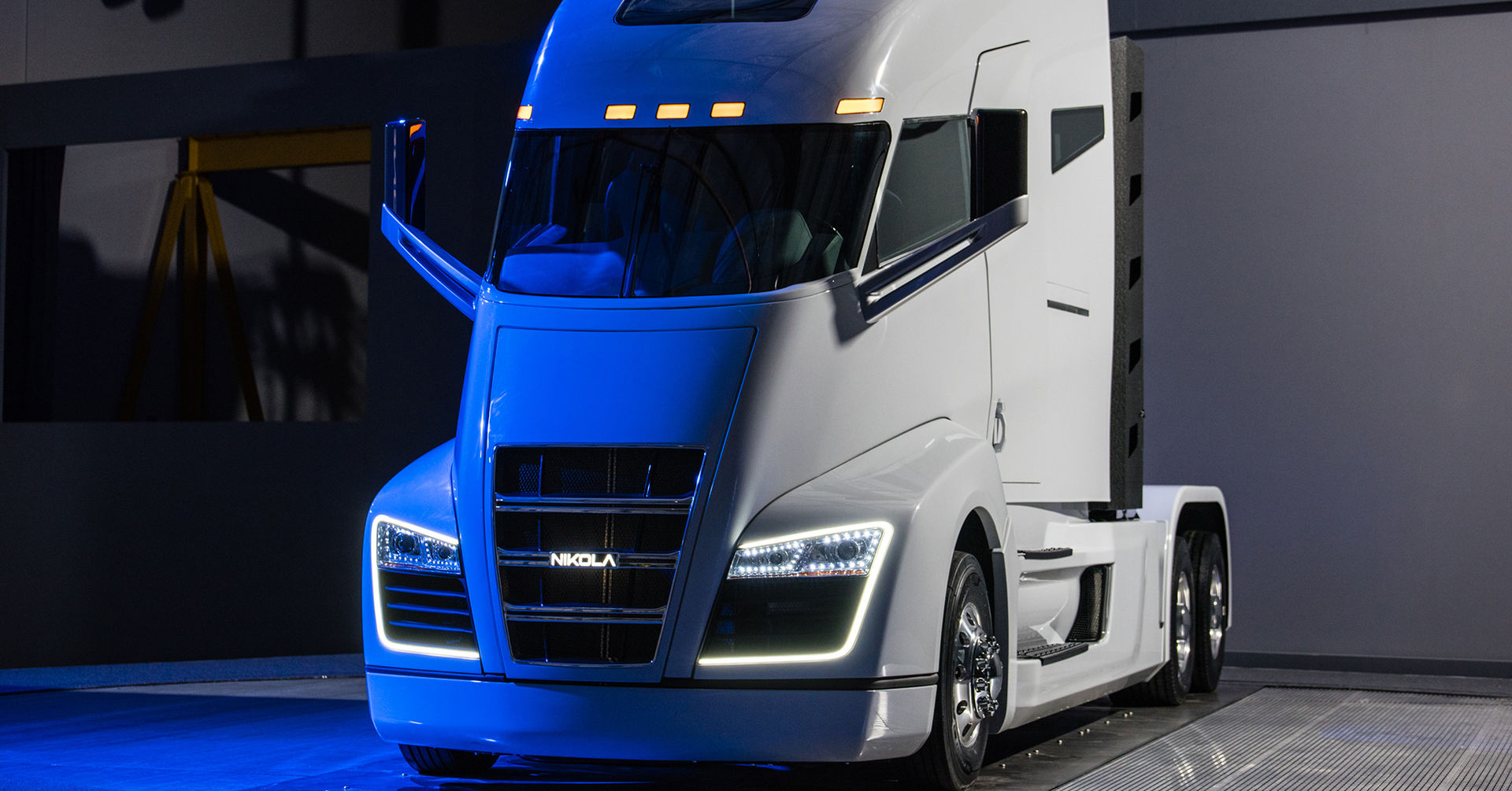 Nikola Motors vätgasdrivna lastbil är presenterad