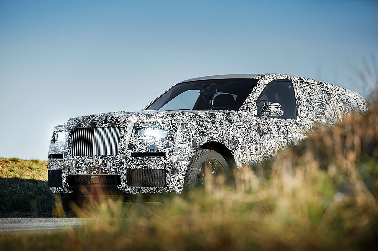 Rolls-Royce tar nästa steg med sitt SUV-projekt
