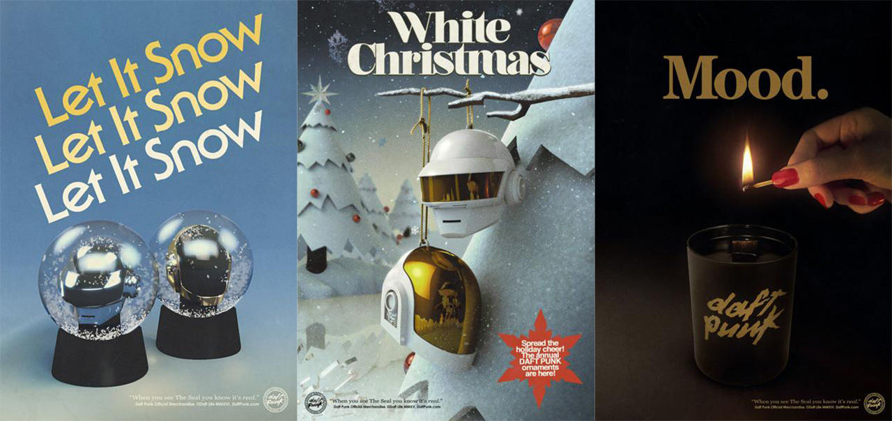 Julpynta med Daft Punk