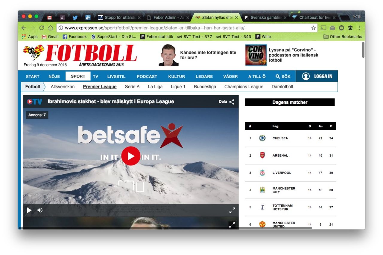 Fortsatt förbud för utländsk spelreklam