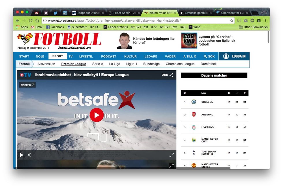 Fortsatt förbud för utländsk spelreklam