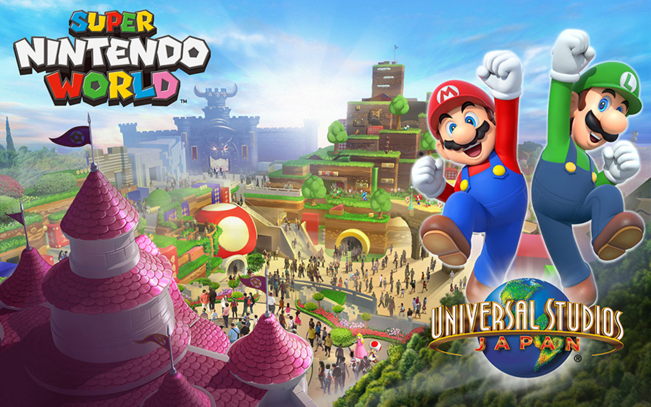 Super Nintendo World i Universal Studios Japan öppnar 2020
