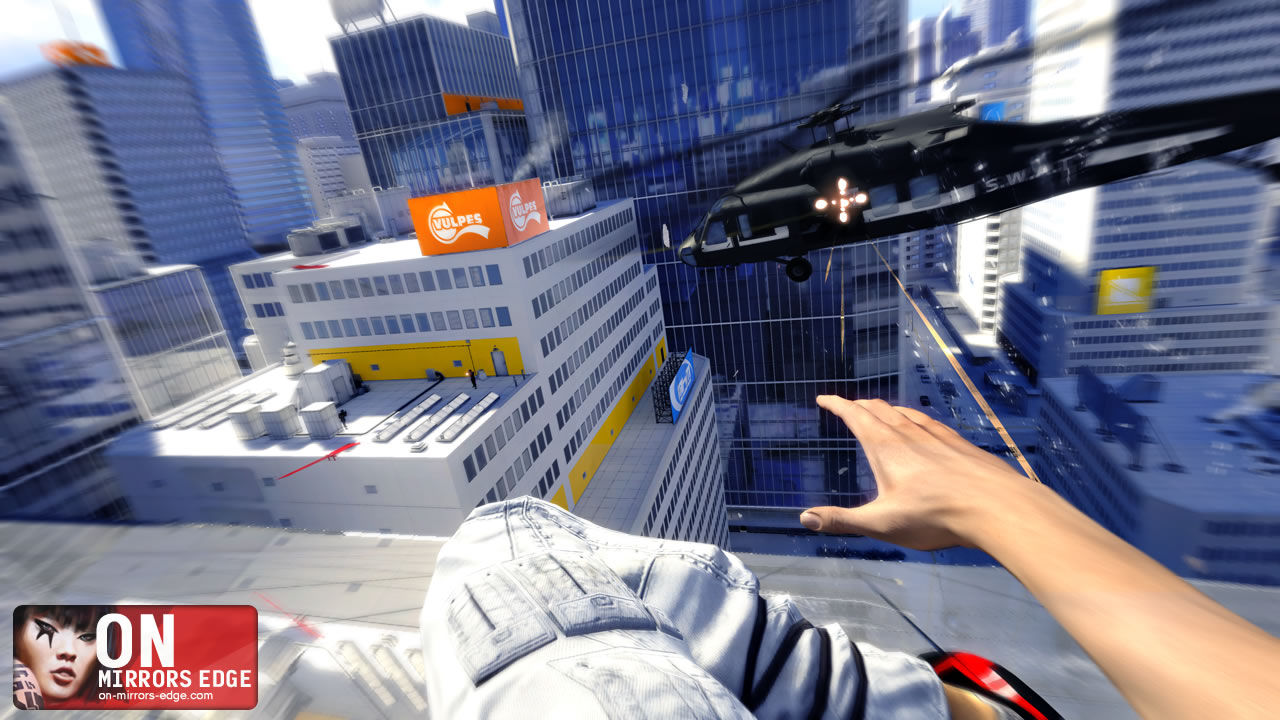 Bilder från Mirrors Edge