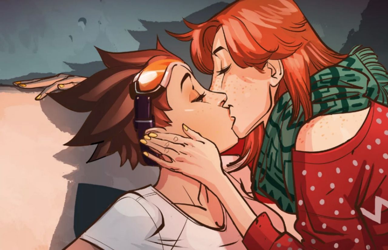 Blizzard spikar Tracers sexuella läggning