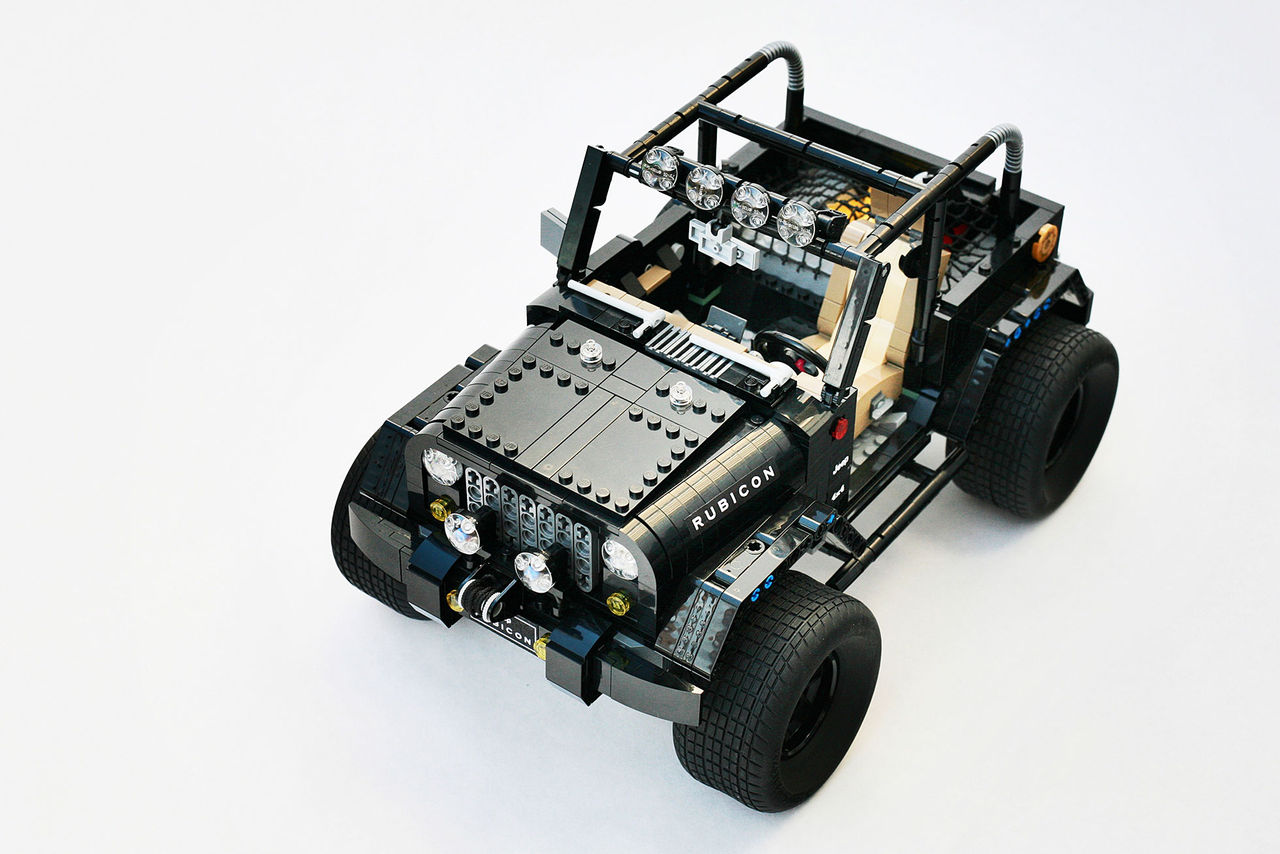 Fin Lego-version av Rubicon-Jeep