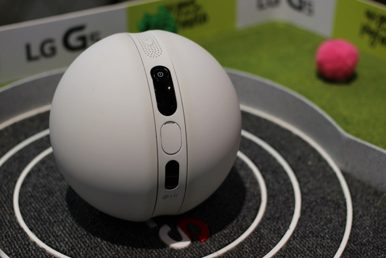 LG satsar på robotar under CES