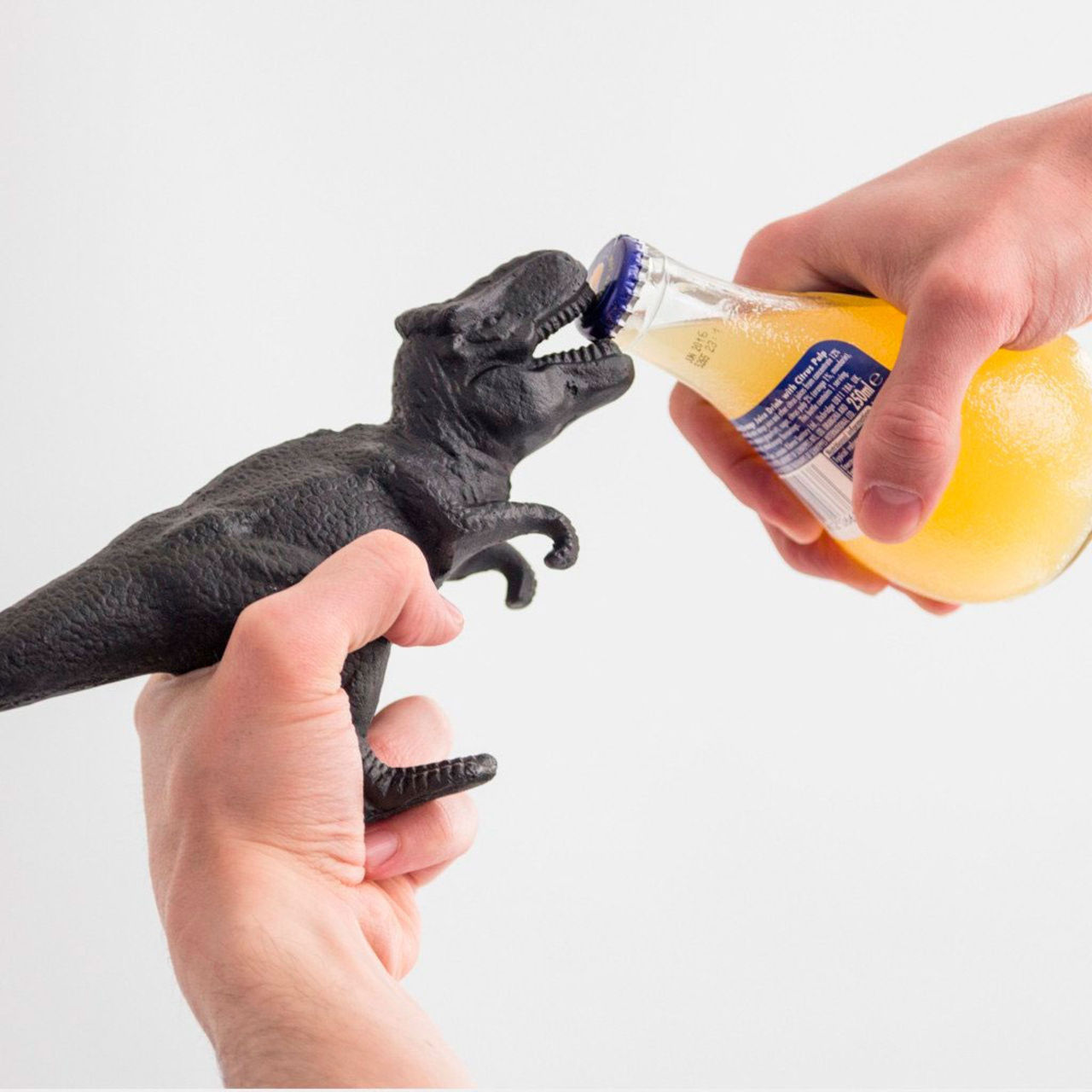 Öppna flaskan med dinon