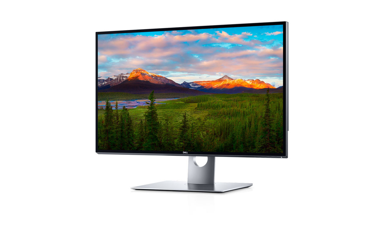 Dell visar skärm på 32 tum med Ultra HD 8K