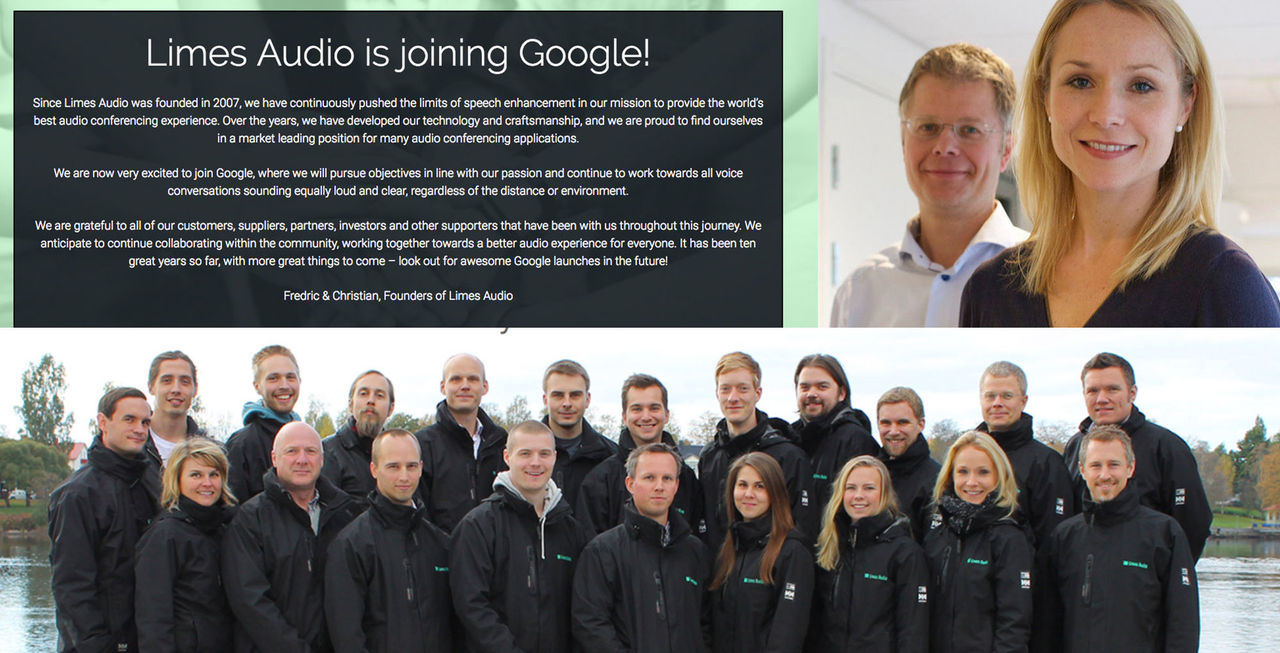 Google köper Limes Audio