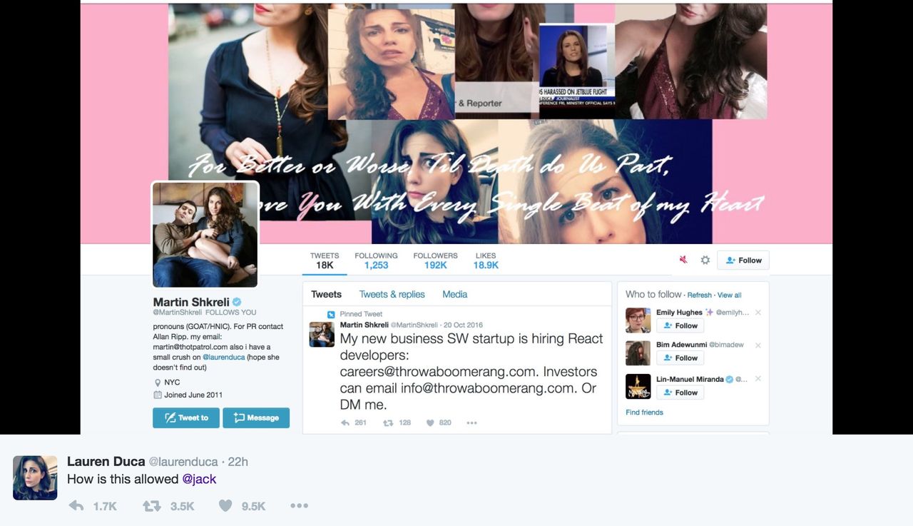 Martin Shkreli avstängd från Twitter