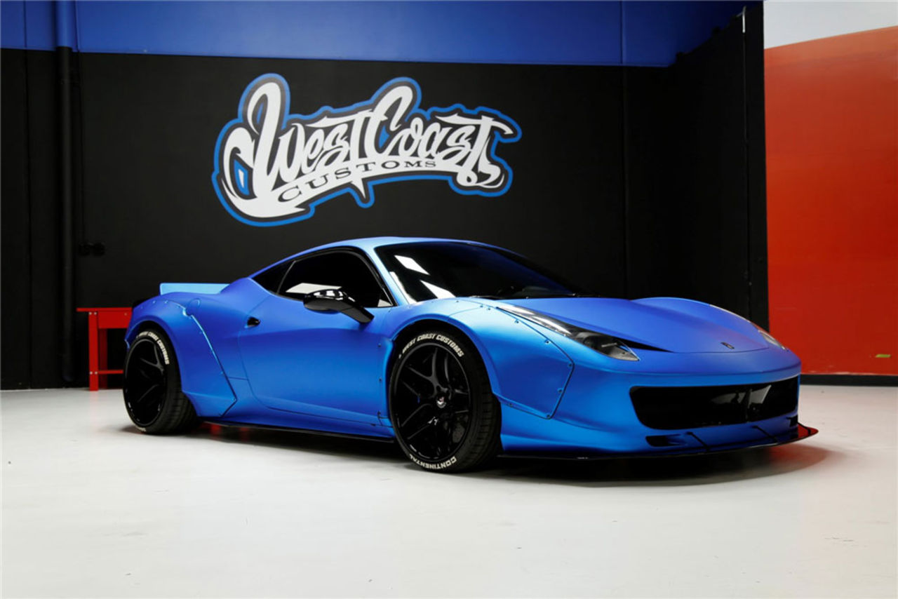 Köp Justin Biebers gamla Ferrari