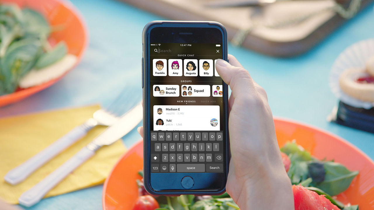 Snapchat får ny sökfunktion