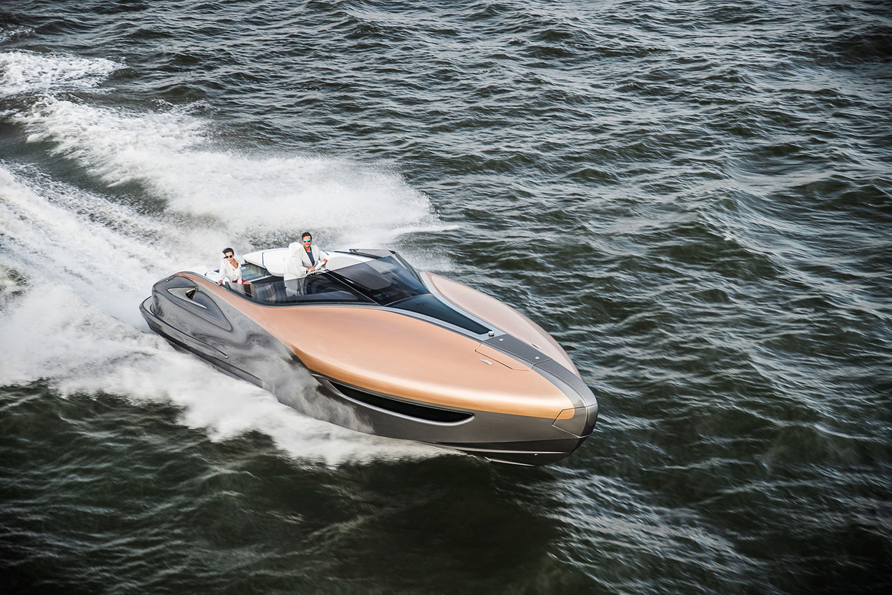 Lexus visar båtkoncept