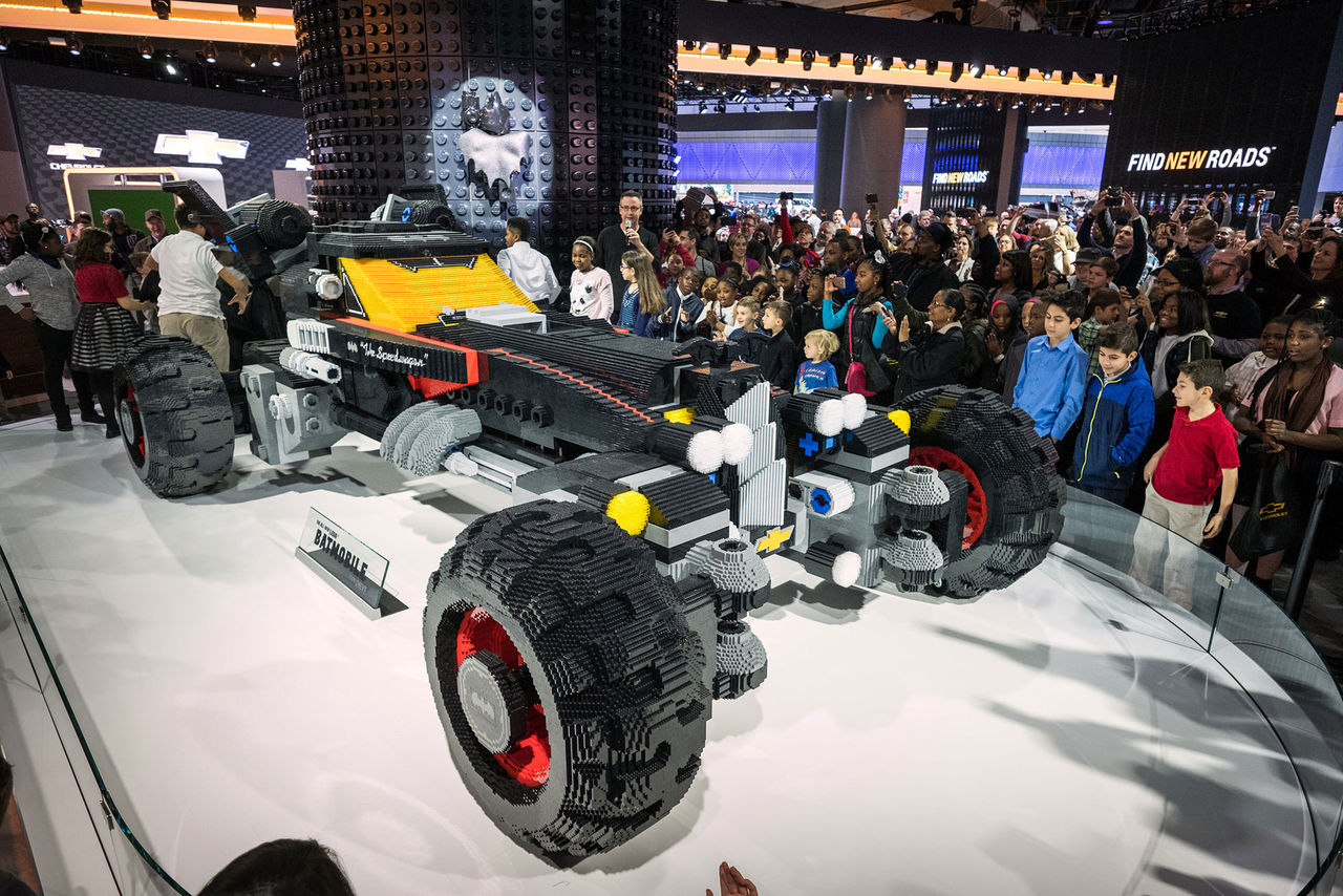 Chevrolet bygger Batmobile av Lego