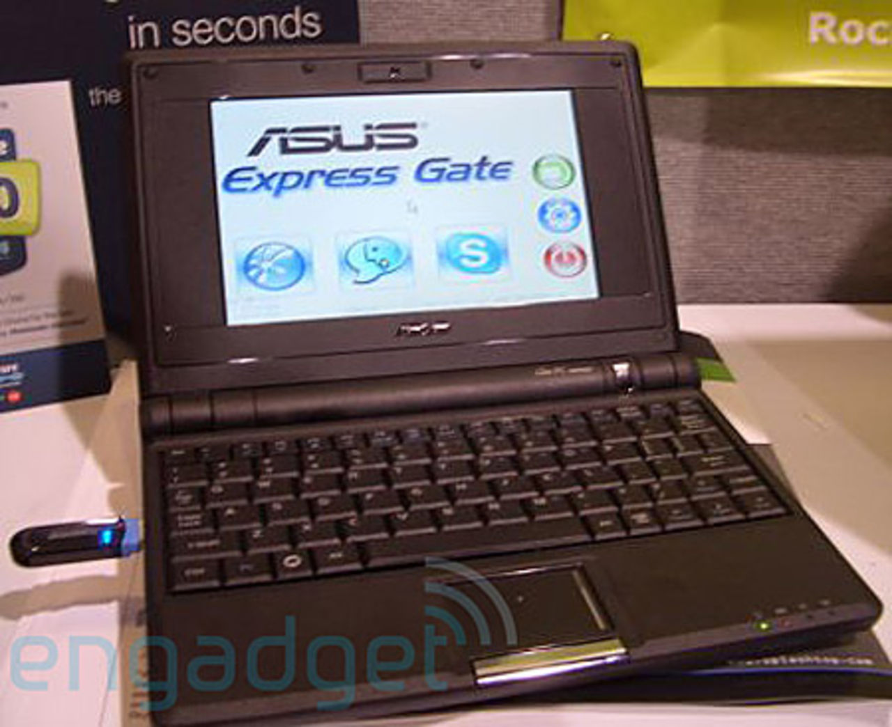 Asus Eee med Splashtop