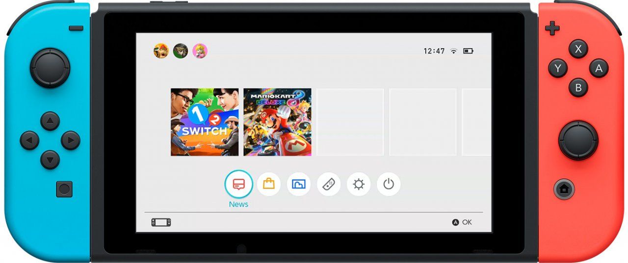 Nintendo släpper tekniska specifikationer för Switch
