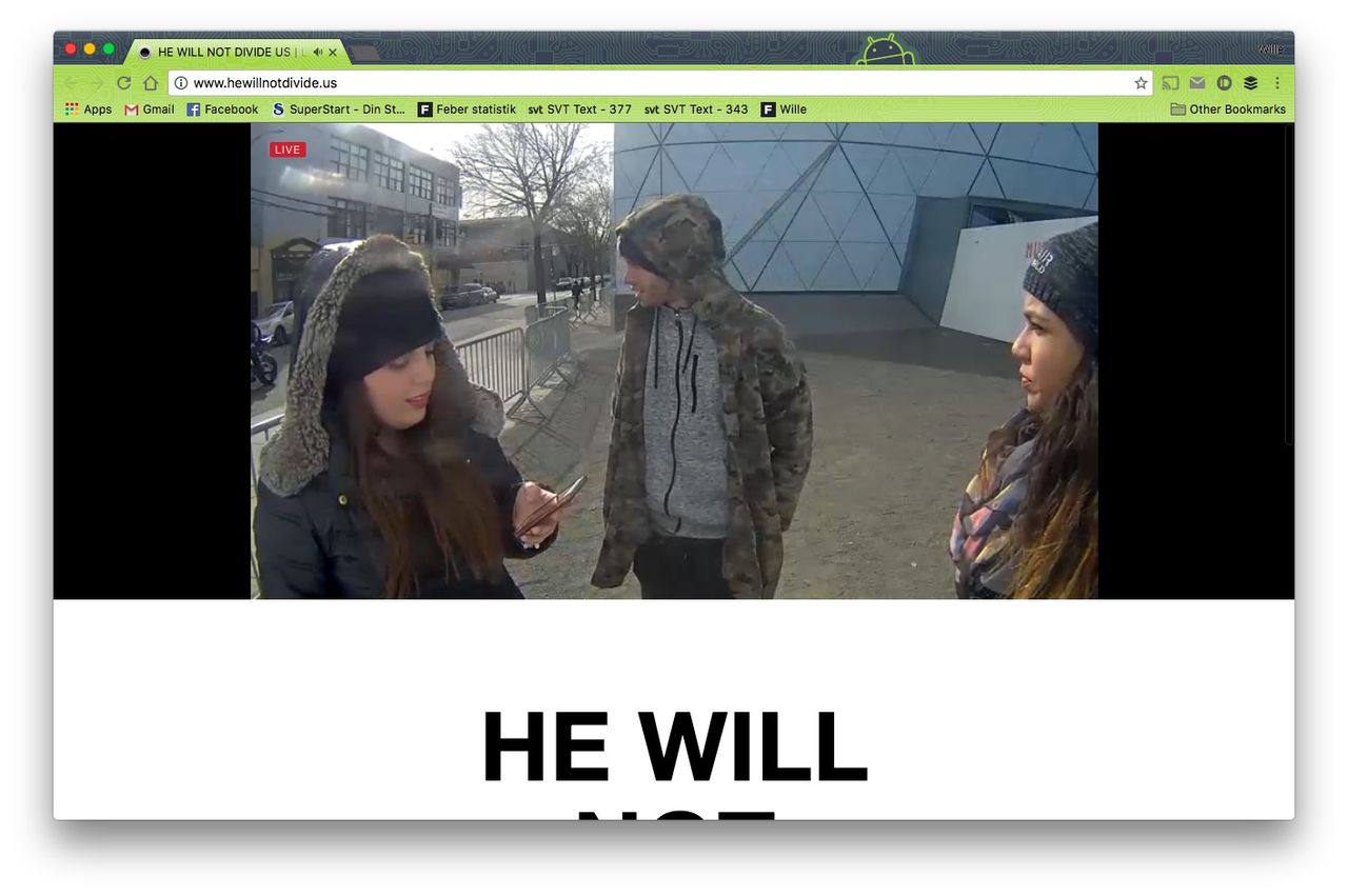 Shia LaBeouf har dragit igång en lång livestream