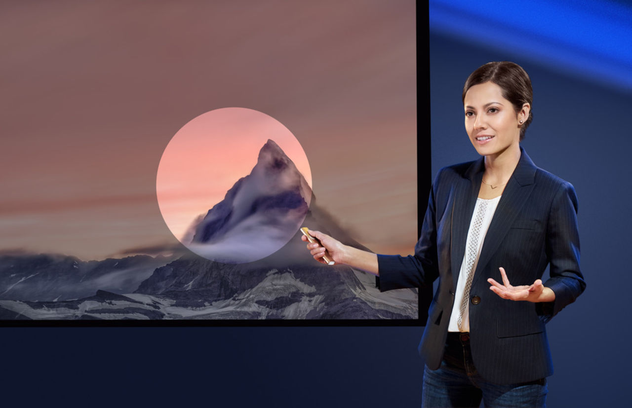 Logitech Spotlight är en fjärrkontroll för presentationer