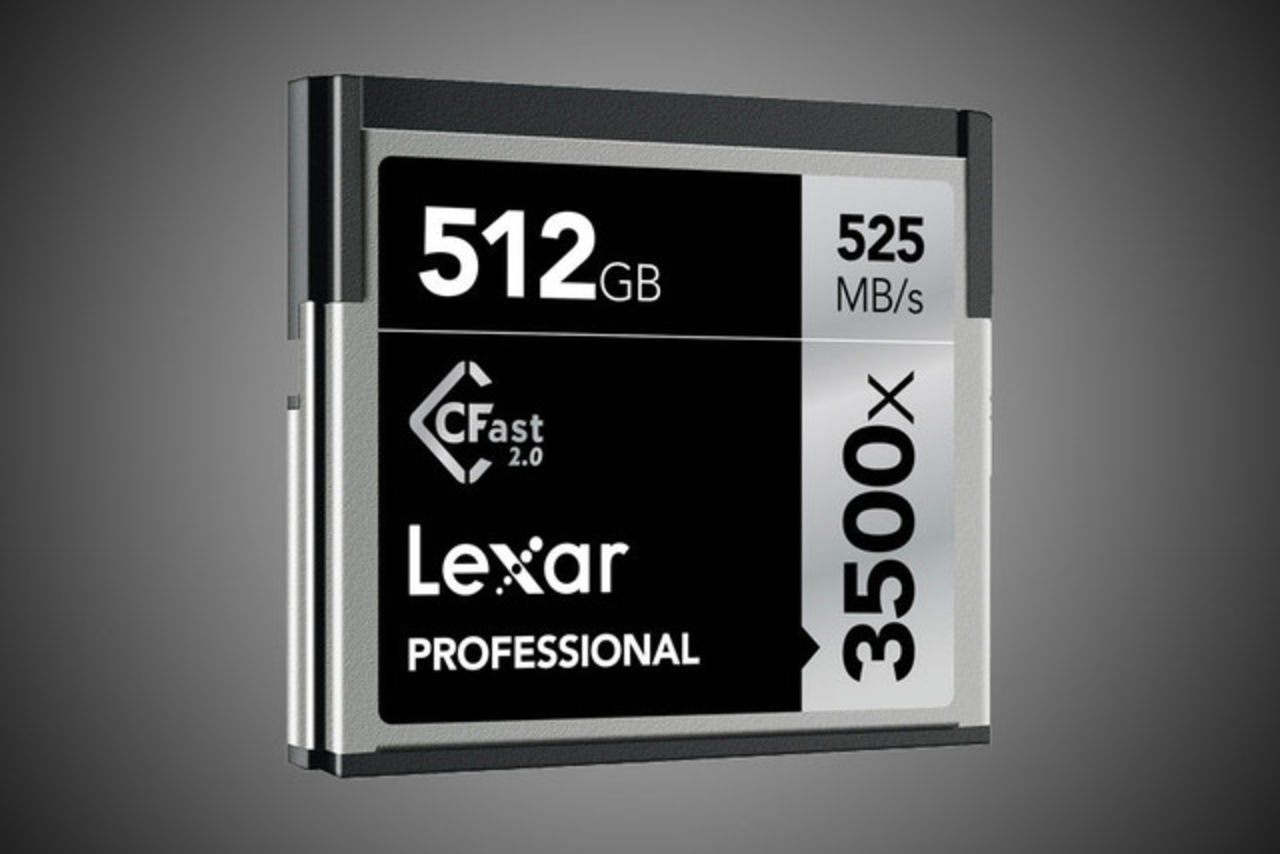 Lexar har släppt ett minneskort på 512GB