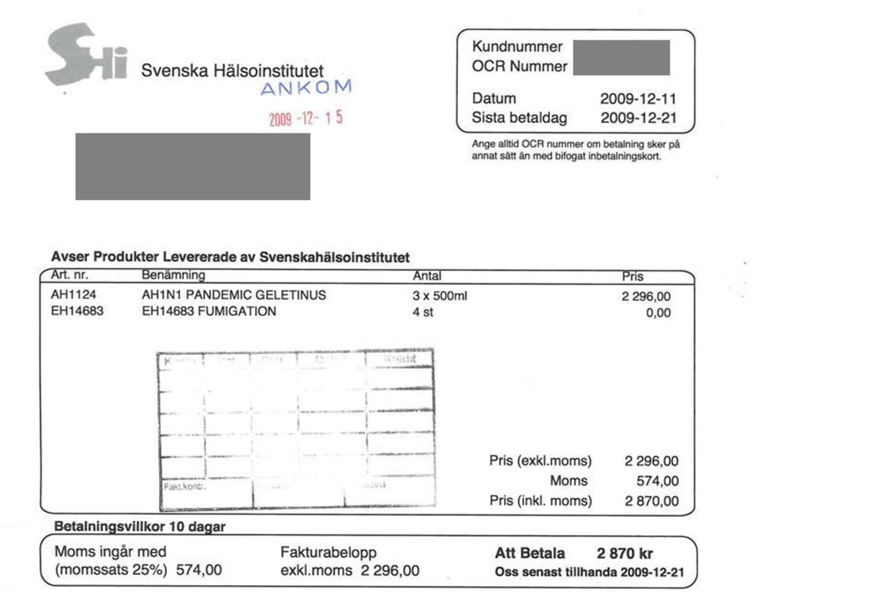 Regeringen höjer maxstraffet för bluffakturor