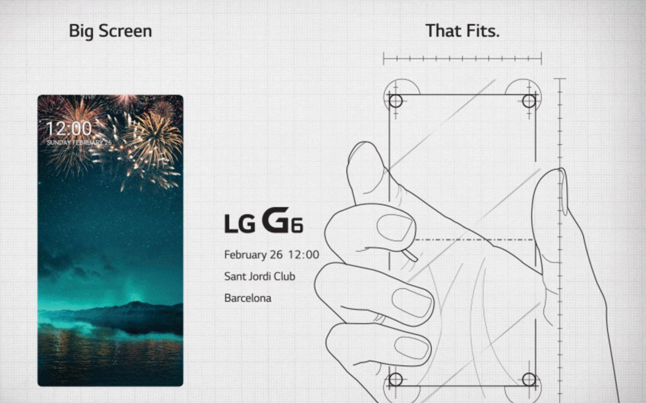 LG hintar om stora skärmen i G6