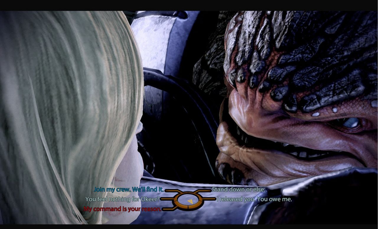 Inget Paragon och Renegade i Mass Effect: Andromeda