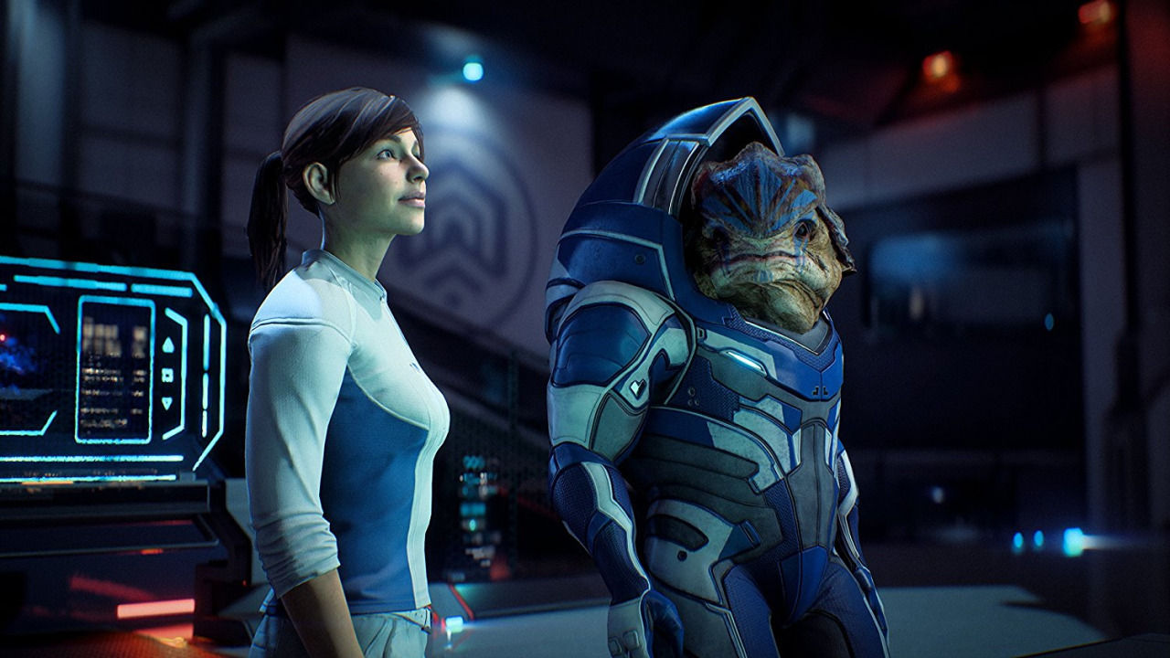 Ett gäng bilder från Mass Effect: Andromeda