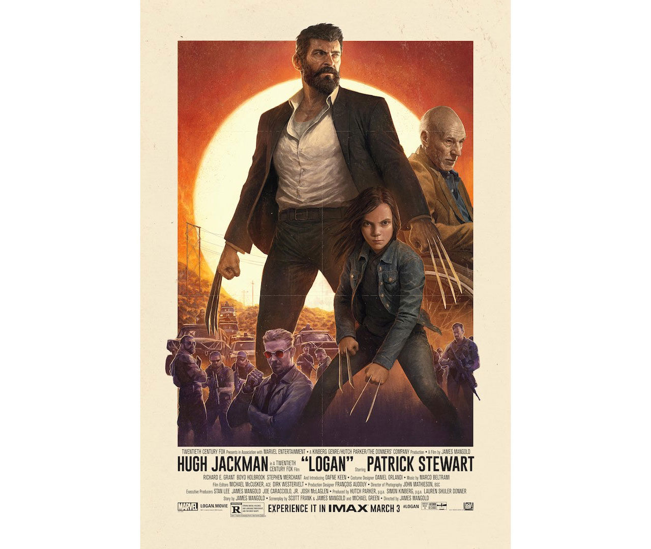 IMAX-affischen för Logan är grym