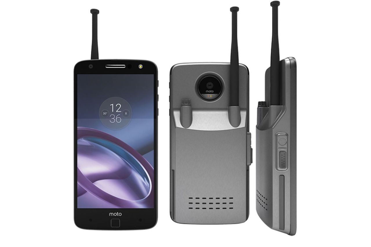 Moto Z blir en walkie-talkie med nytt Moto Mod